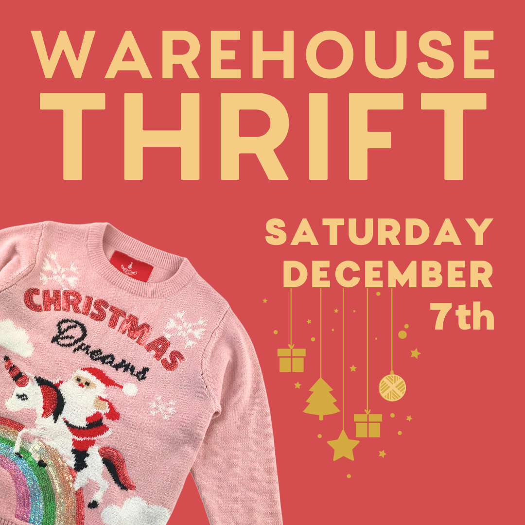 WAREHOUSE THRIFT - shopping event