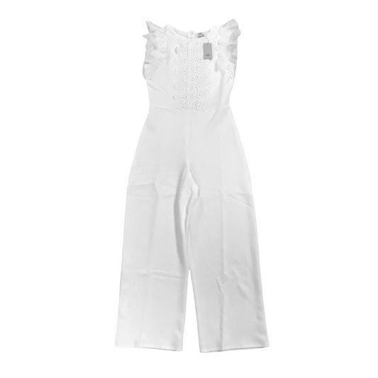 River Island Jumpsuit 11-12 Years White Lace Detailing