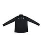Castore Rangers FC Pro Coaches 1/4 Zip Training Top Black With Light Blue Logo