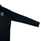 Castore Rangers FC Pro Coaches 1/4 Zip Training Top Black With Light Blue Logo