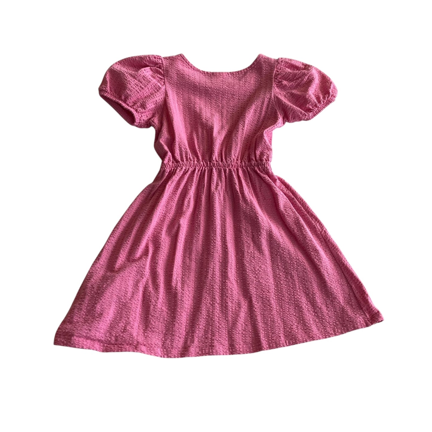 Zara dress 6-7 years pink short sleeve cotton