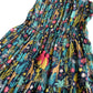 Fatface dress 9-10 years green and multicolour flowers and animals maxi