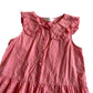 H&M dress 8-9 years pink sleeveless pilgrim collar cotton