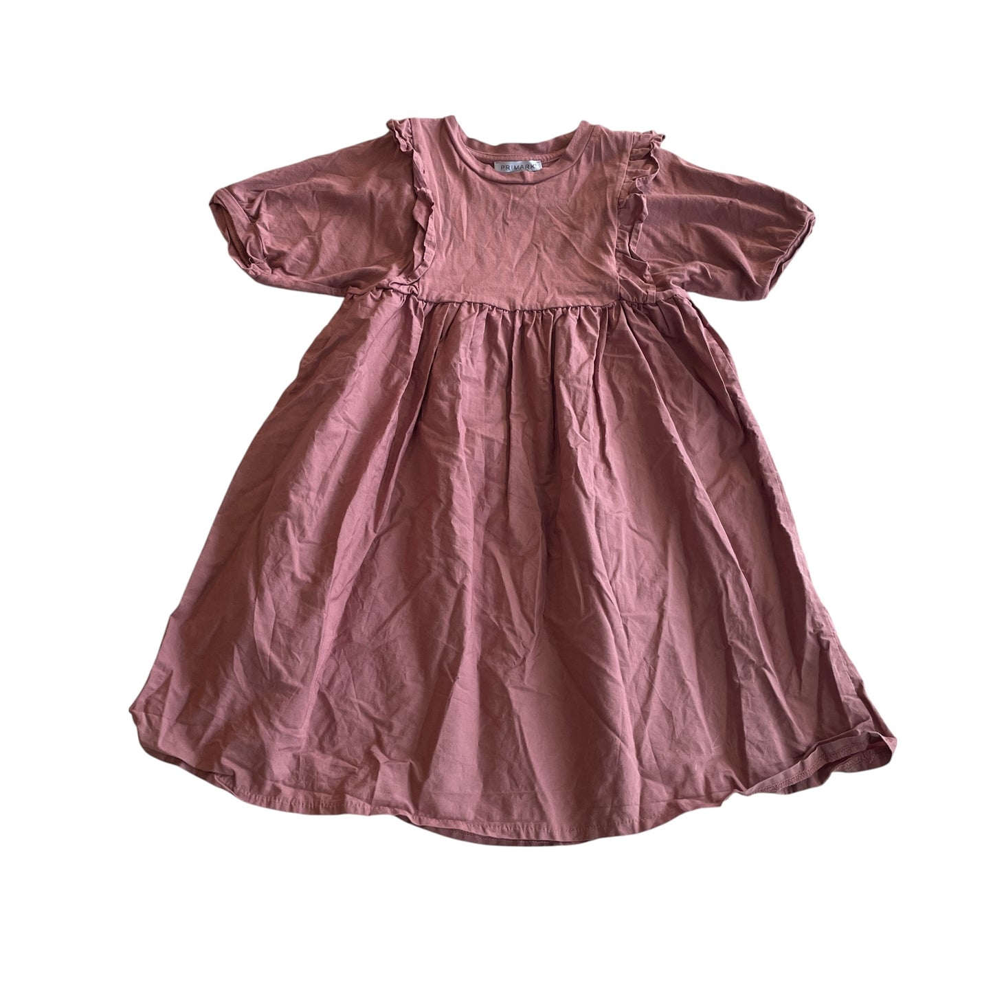 Primark dress 5-6 years vintage pink short sleeve t-shirt cotton