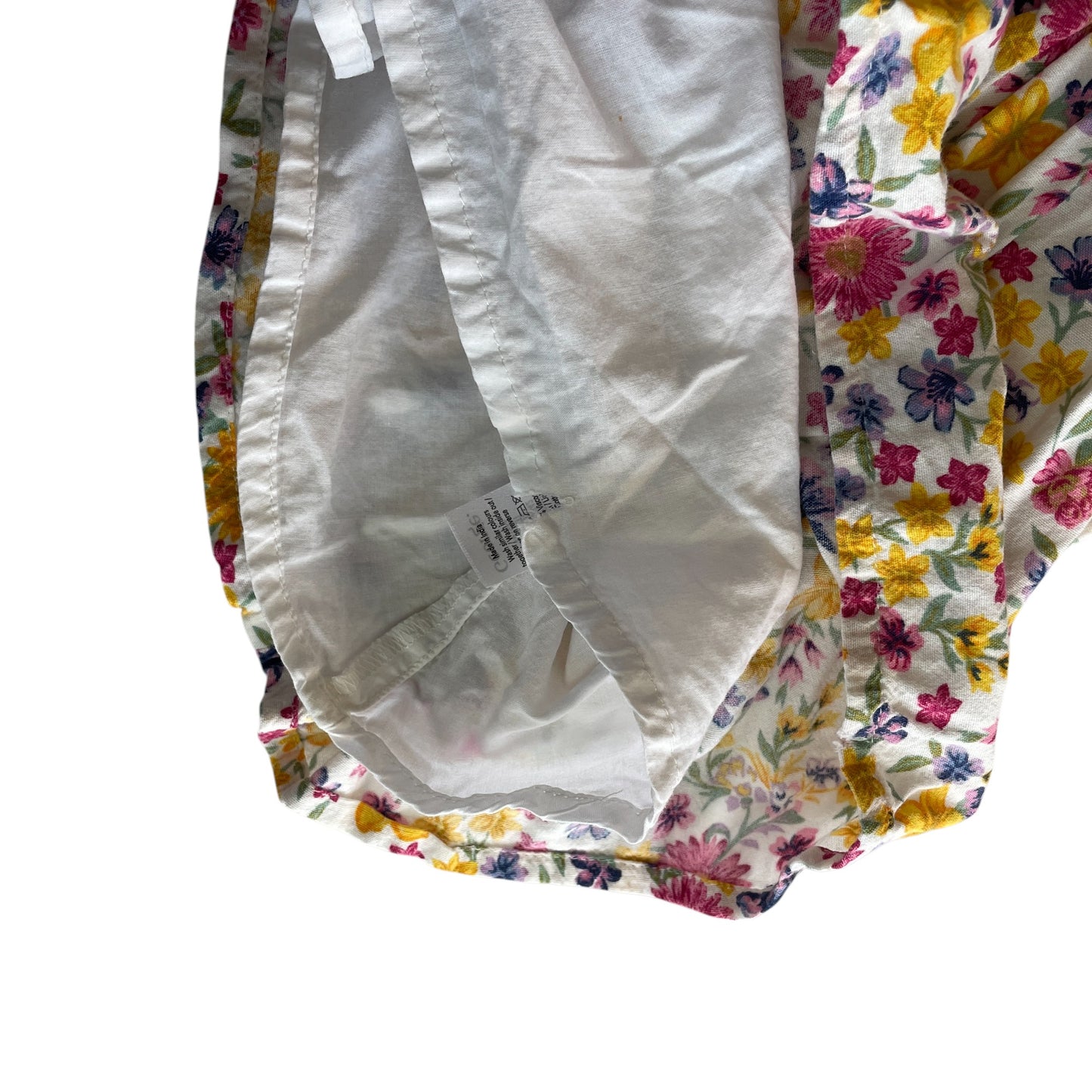 George dress 6-7 years multicolour floral A-line cotton viscose mix