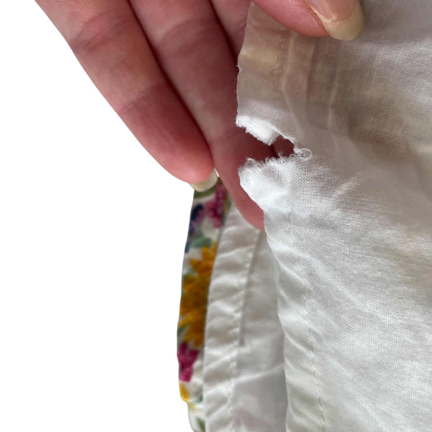George dress 6-7 years multicolour floral A-line cotton viscose mix