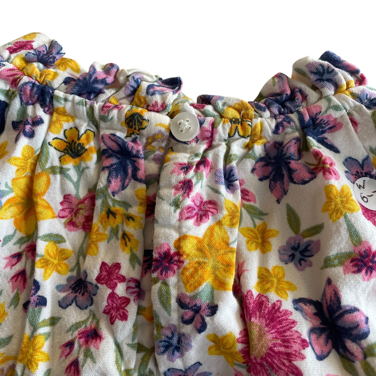 George dress 6-7 years multicolour floral A-line cotton viscose mix