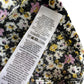 Primark dress 6-7 years black and multicolour floral long sleeve