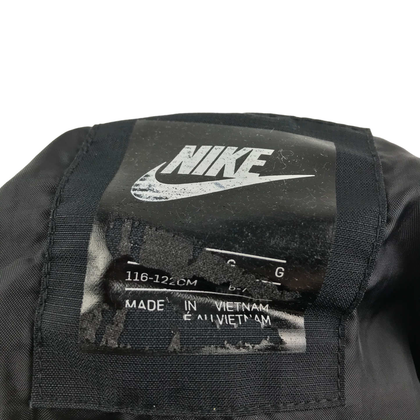 Nike Jacket Age 6 Black Warm Lined Full Zipper