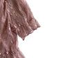 Next dress 8-9 years vintage pink mesh layered tiered A-line