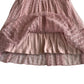 Next dress 8-9 years vintage pink mesh layered tiered A-line