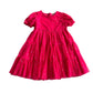 M&S dress 5-6 years bright pink mesh layered with sparkly stars