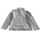 Crew clothing jumper woman's M grey quarter zipper raised collar