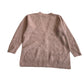 Matalan cardigan woman's size M light light brown oversized v-neck