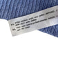 Zara jumper woman's size M light blue crewneck cropped layered neckline detail