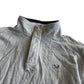 Crew clothing jumper woman's M grey quarter zipper raised collar