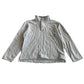 Crew clothing jumper woman's M grey quarter zipper raised collar