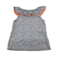 Boden top 13-14 years blue and white floral summery blouse