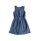 Blue Navy and Grey Printed Dress Bundle Age 4