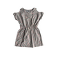 Blue Navy and Grey Printed Dress Bundle Age 4
