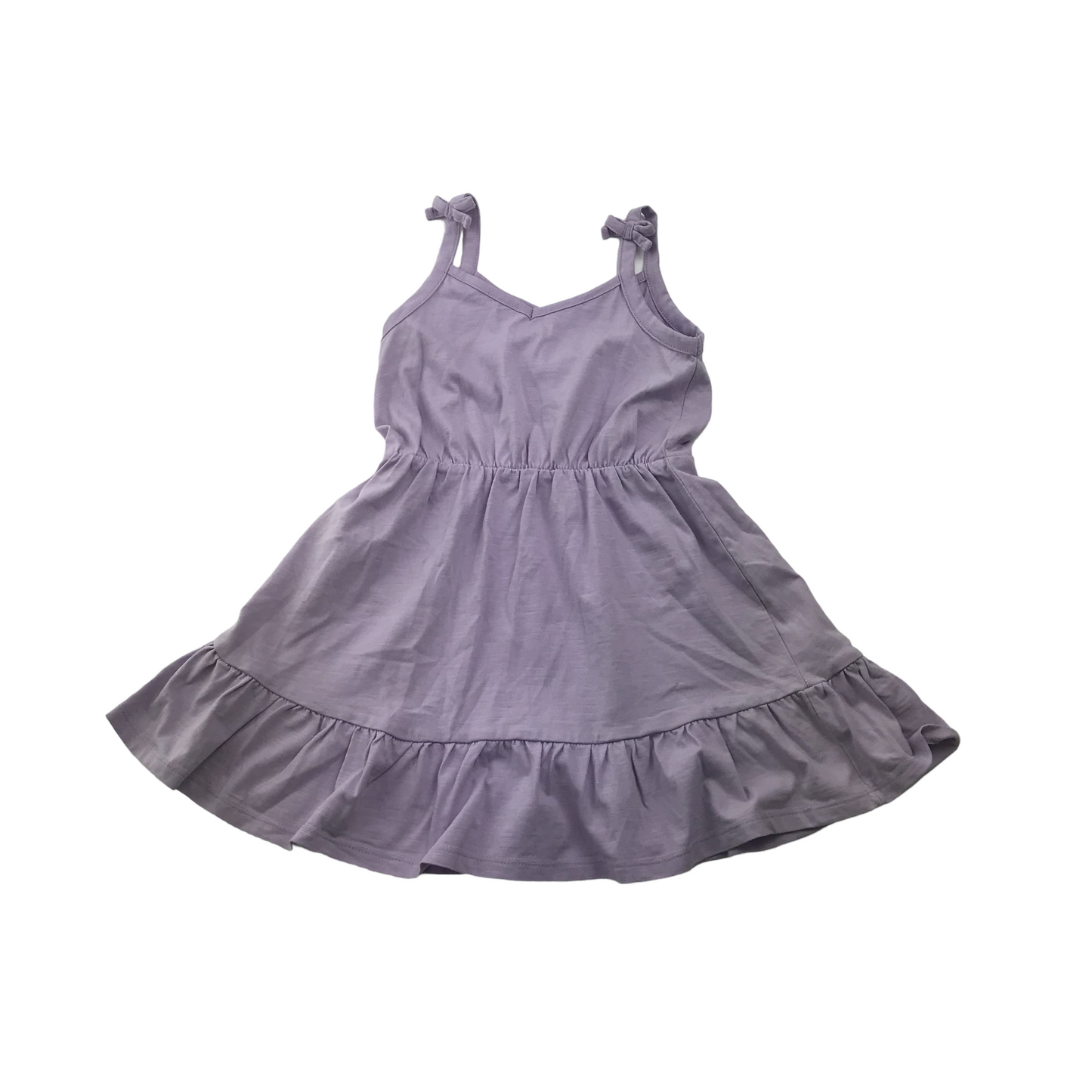 George Lilac Plain Summer Dress Age 6