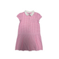 School Summer Gingham Dress with Zipper