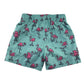 Abercrombie 5-6 years swim trunks light blue flamingos polyester elastane