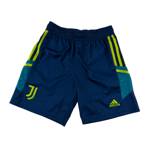 Adidas 11-12 years blue yellow shorts