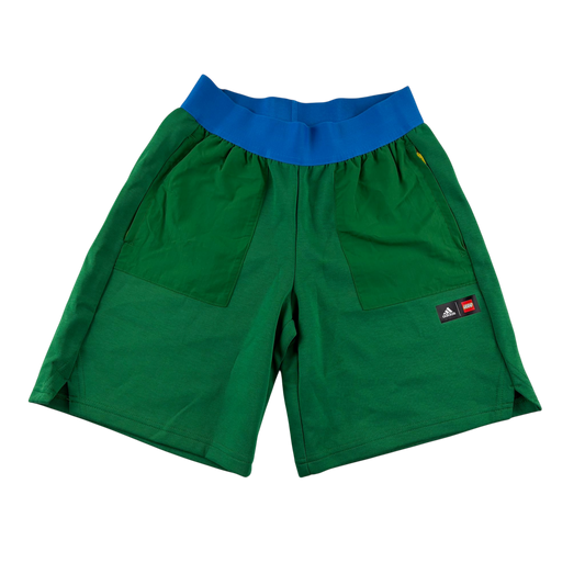 Adidas 11-12 years green shorts