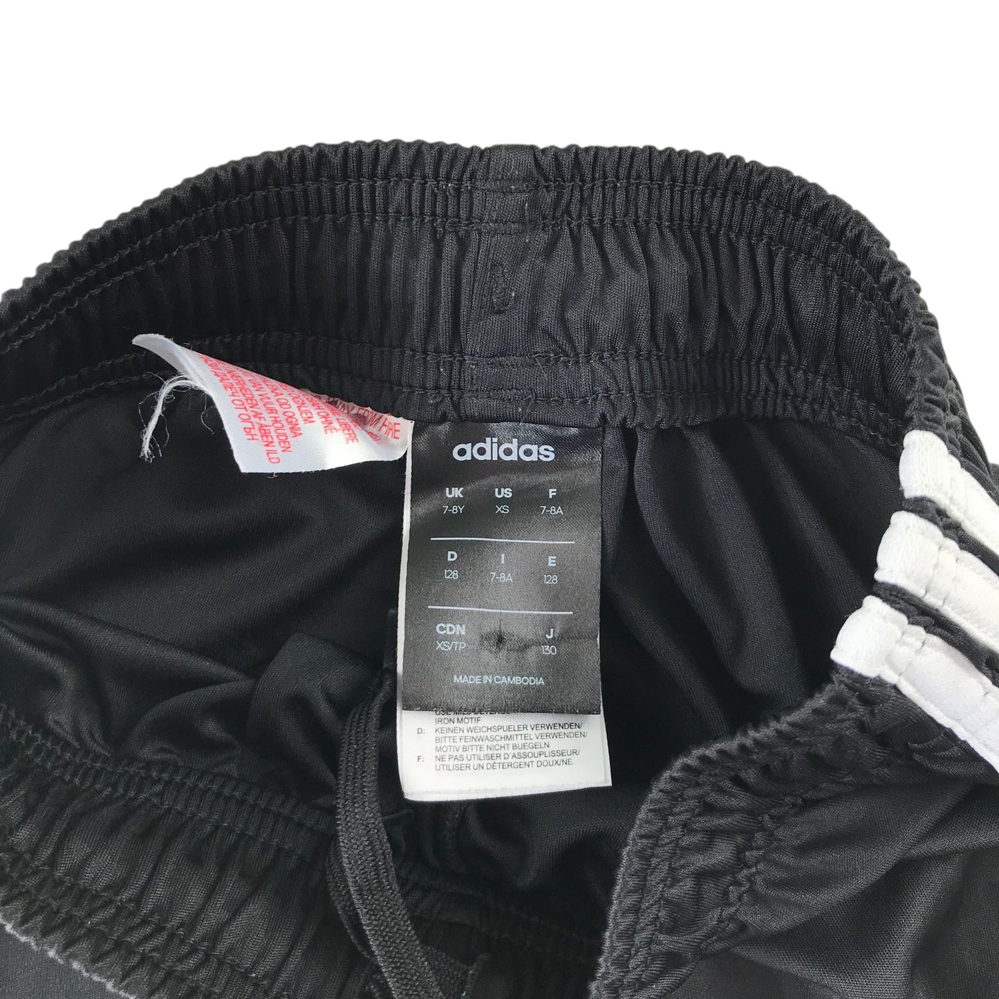 Adidas 7-8 years black sport shorts