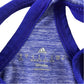 Adidas S blue sport tank top polyester
