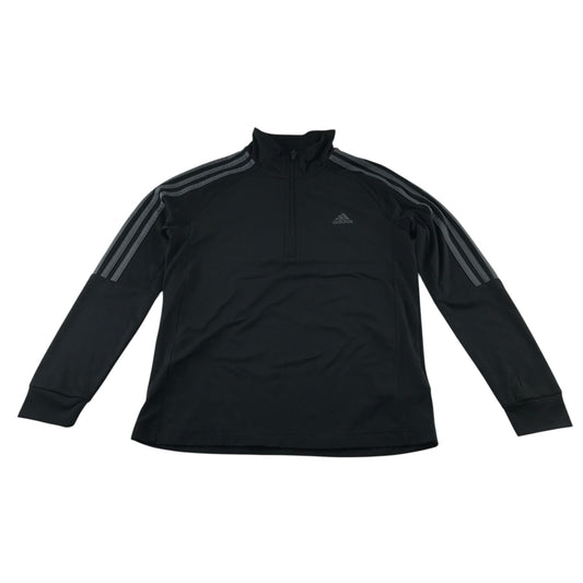 Adidas 11-12 years black sport sweater polyester