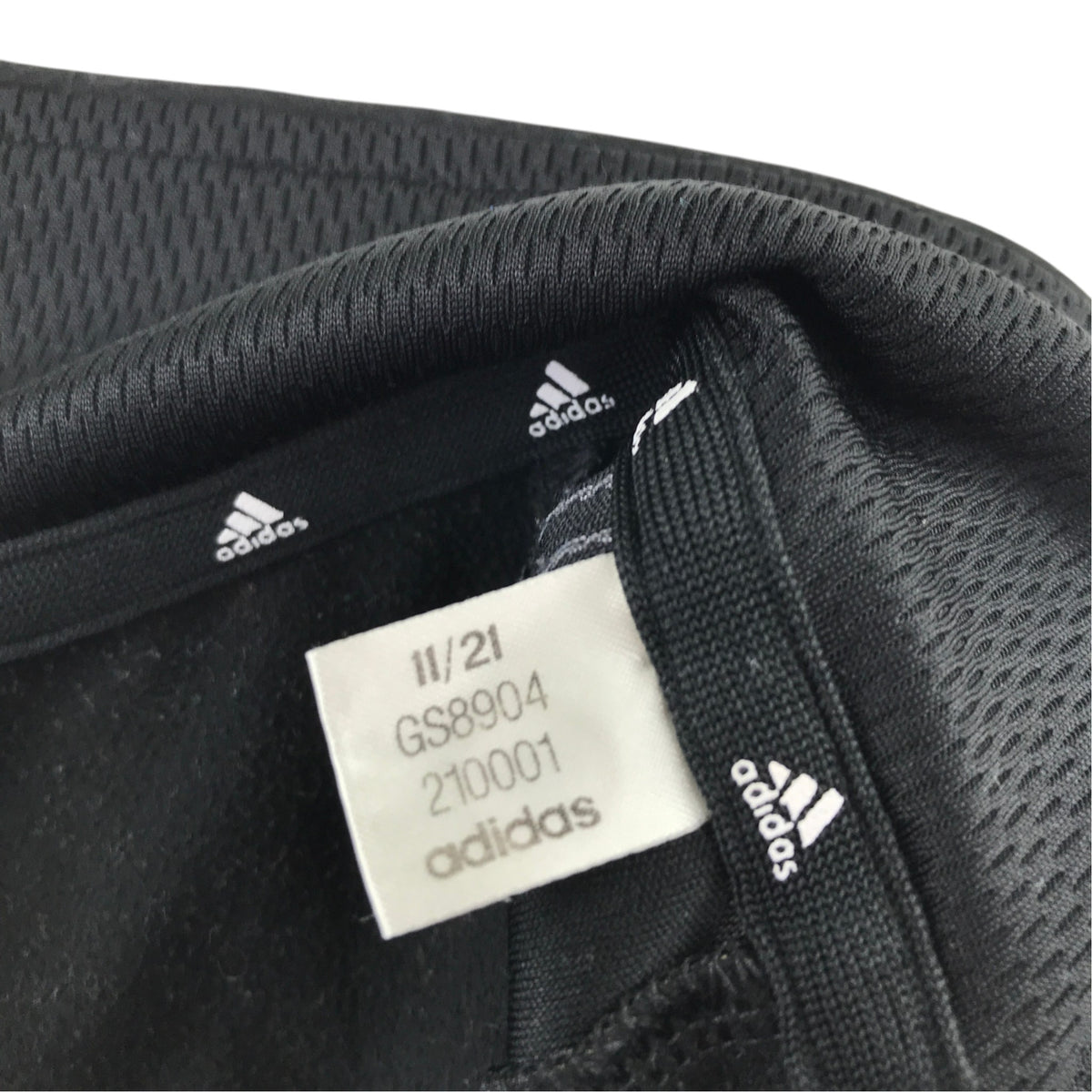 Adidas 11-12 years black sport sweater polyester