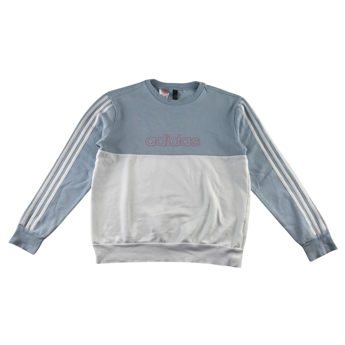Adidas 13-14 years light blue and white sweater