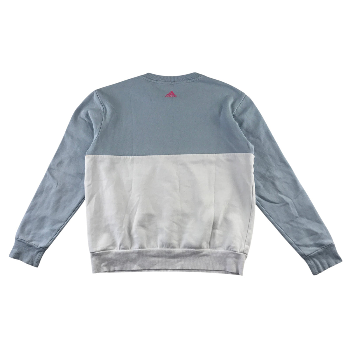 Adidas 13-14 years light blue and white sweater