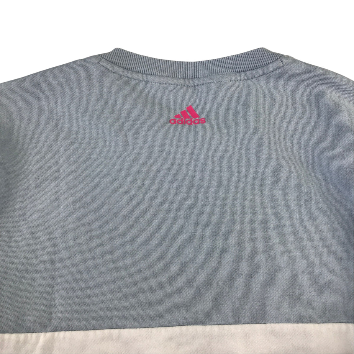 Adidas 13-14 years light blue and white sweater