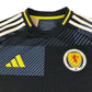 Adidas Scotland Home Jersey 2024 11-12 years navy blue tartan polyester