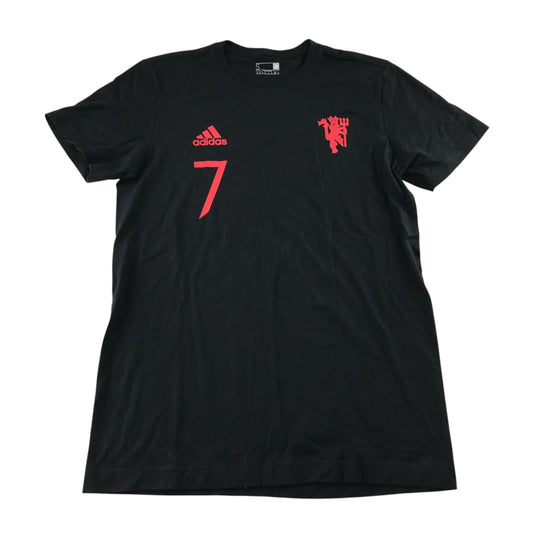 Adidas adult size S black Ronaldo 7 t-shirt