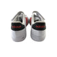 Adidas size 13.5 junior white and red trainers