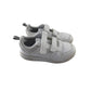 Adidas size 13 junior white trainers with loop and hook straps
