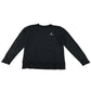 Air Jordan 12-13 years black sweater long sleeve pullover