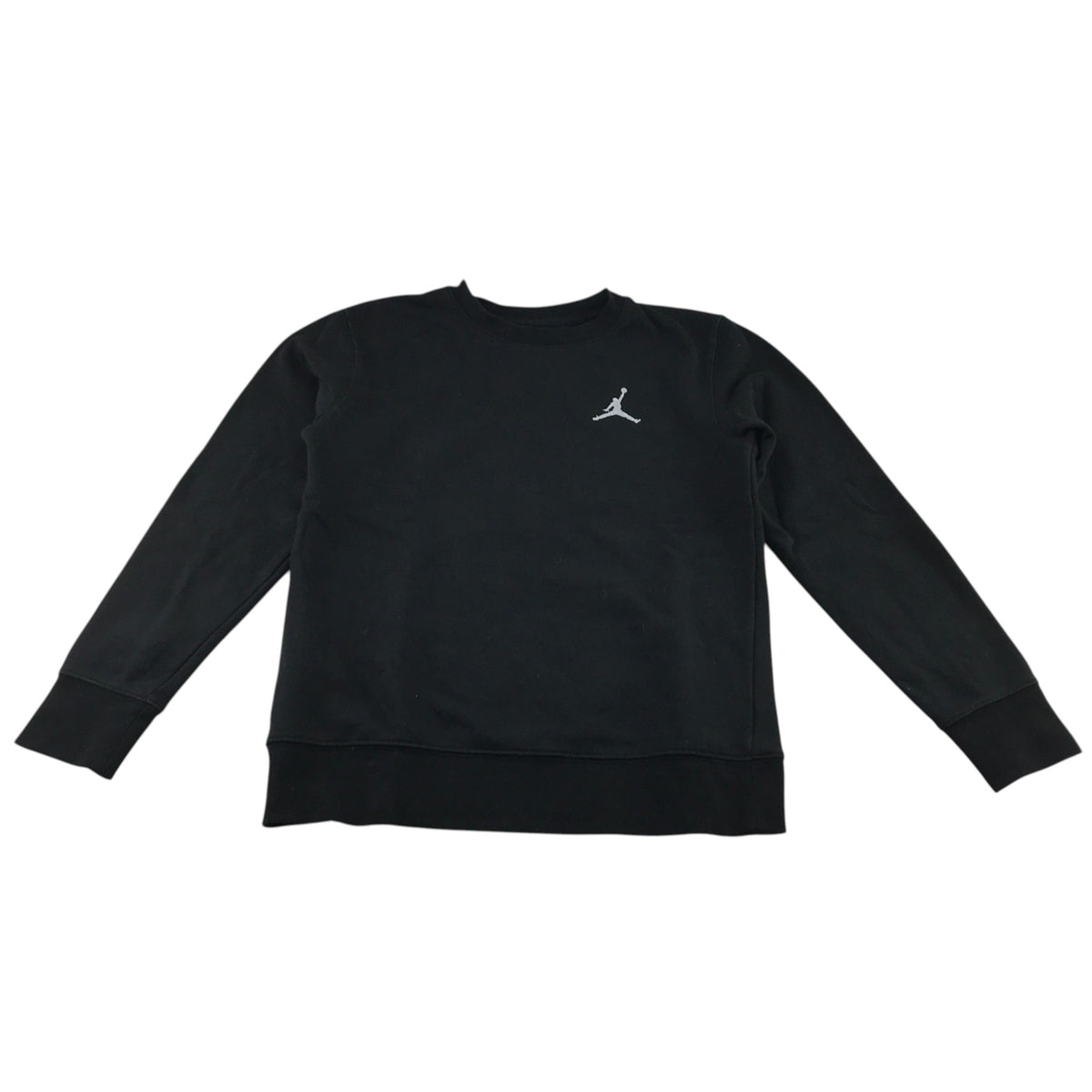 Air Jordan 12-13 years black sweater long sleeve pullover