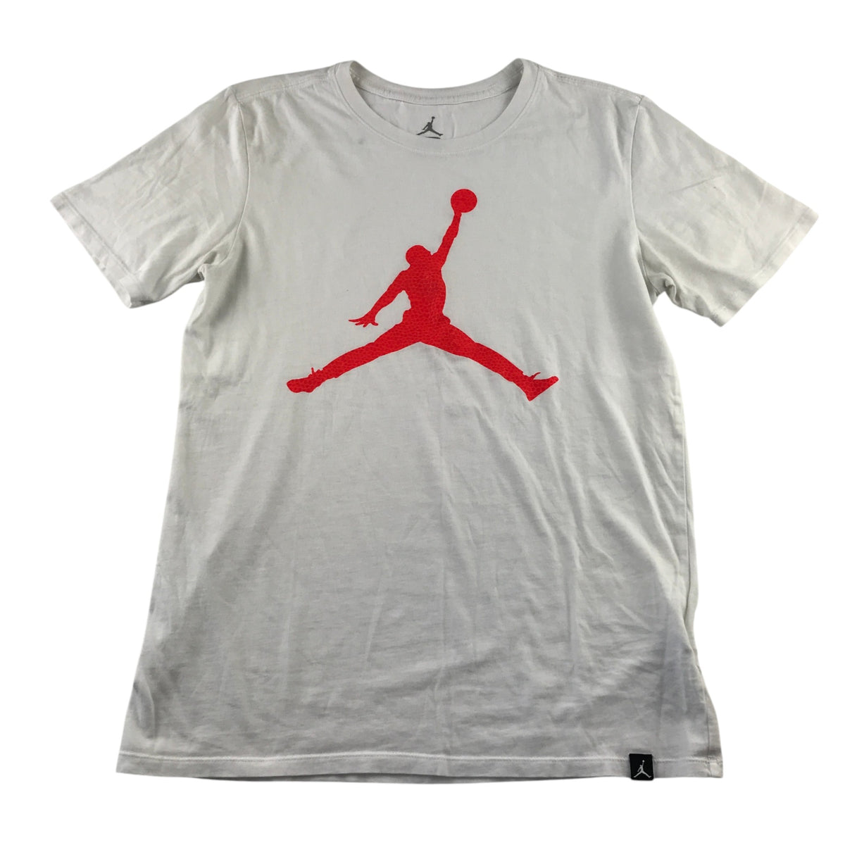 Air Jordan size S white t-shirt cotton