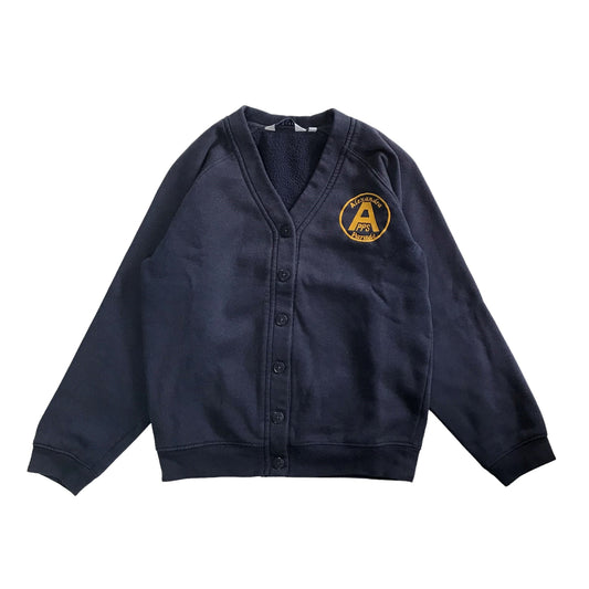 *Alexandra Parade Primary Navy Jersey Cardigan