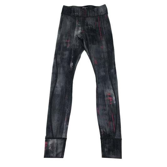 Asics size XS grey and pink sport leggings