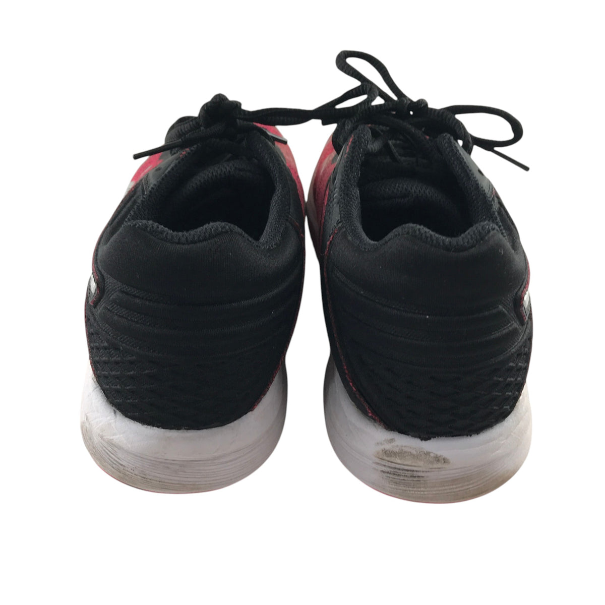 Asics shoe size 5 black and metallic pink running trainers