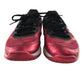 Asics shoe size 5 black and metallic pink running trainers