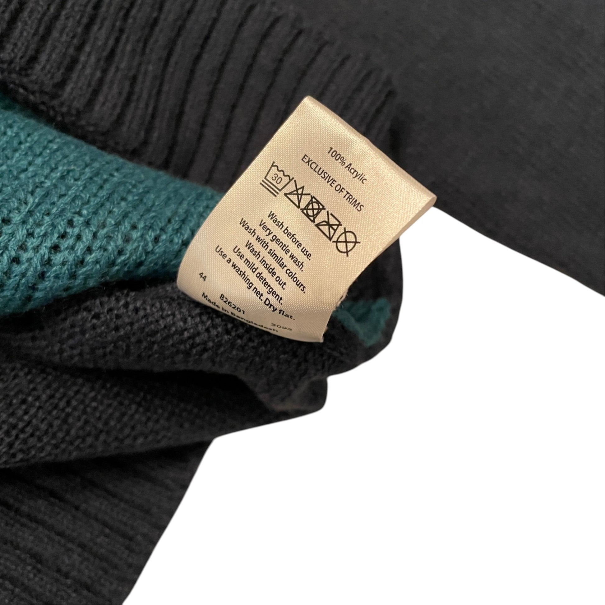 Avenue L men's grey Christmas jumper acrylic