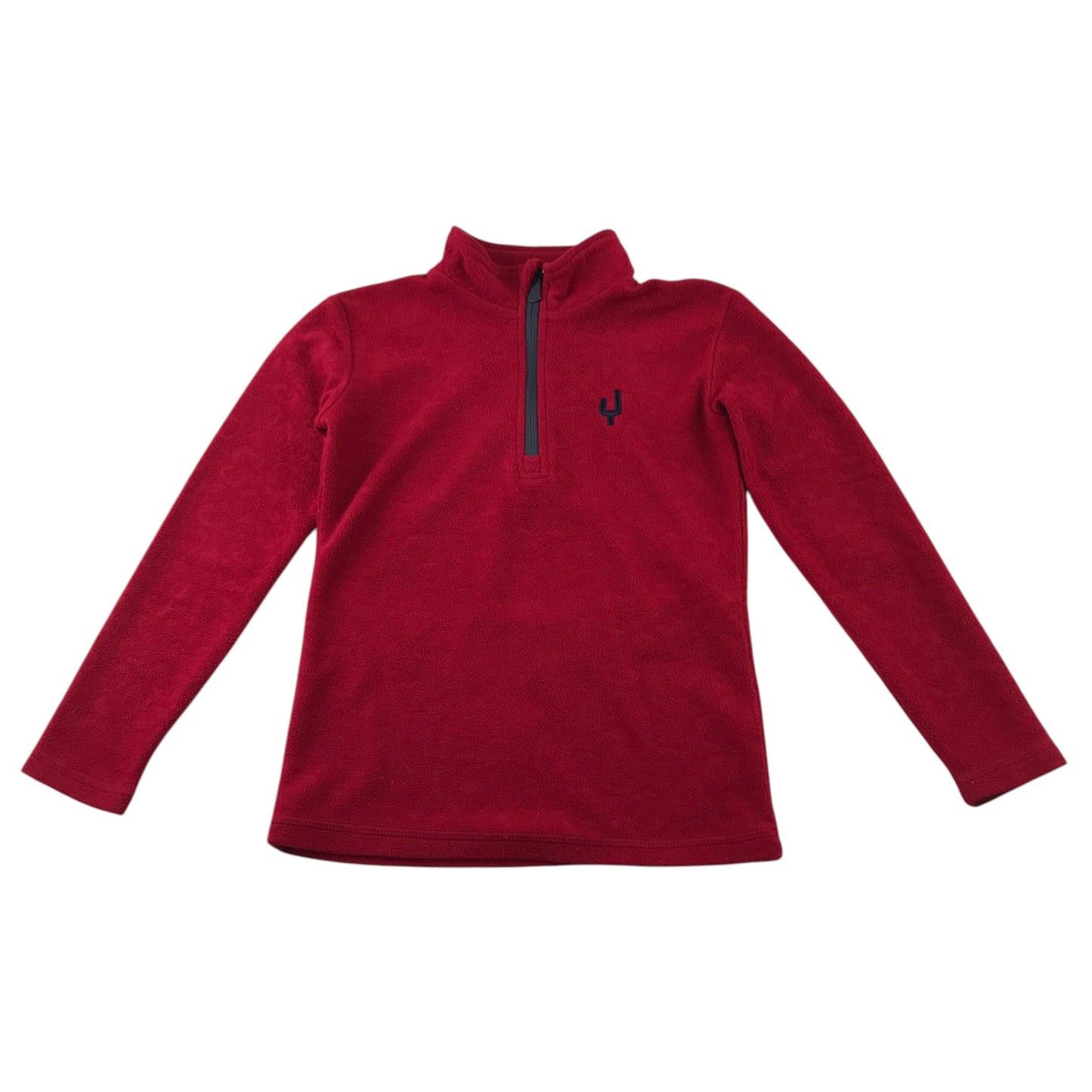 Ayacucho 7-8 years red quarter zipper fleece polyester