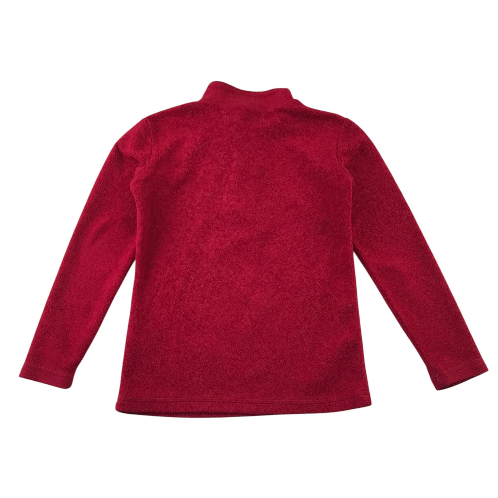Ayacucho 7-8 years red quarter zipper fleece polyester